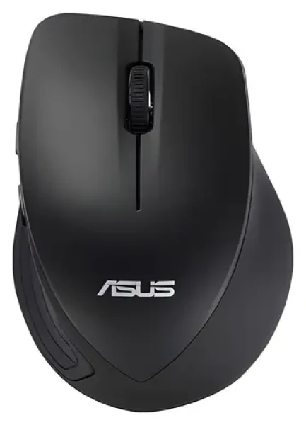 Asus WT465 čierna / Bezdrôtová optická myš / 1600 dpi / USB / 2.4 GHz (90XB0090-BMU000/90XB0090-BMU040)