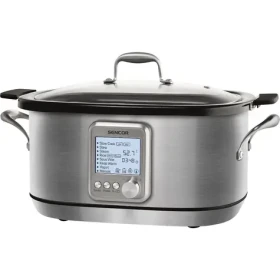Sencor SPR 7200SS strieborná / Pomalý hrniec / 1250W / 8 programov / 6L (8590669282166)