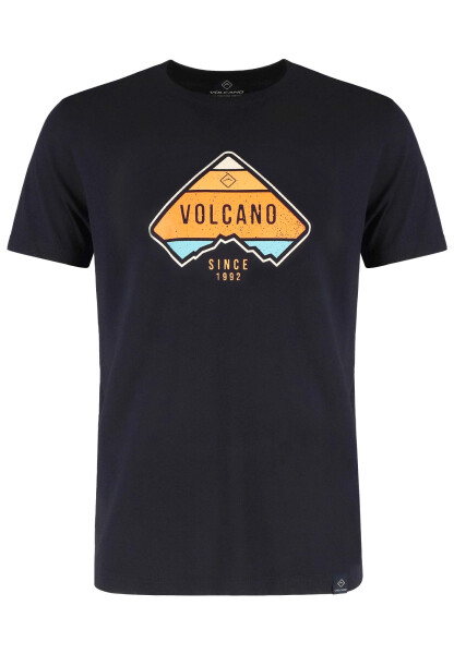 Tričko Volcano T-Volcano Navy Blue