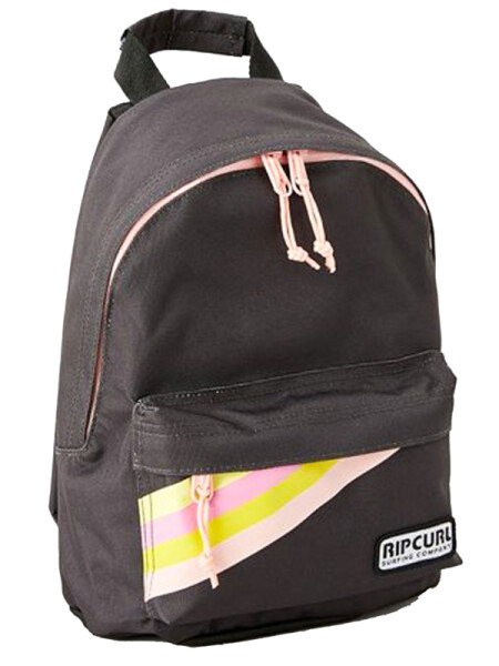 Rip Curl MINI DOME SR STRIPE Washed Black/Pe študentský batoh - 6L