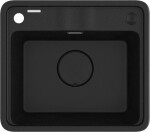 DEANTE DEANTE - Momi metallic graphite Granitový drez, 1-bowl ZKM_G103