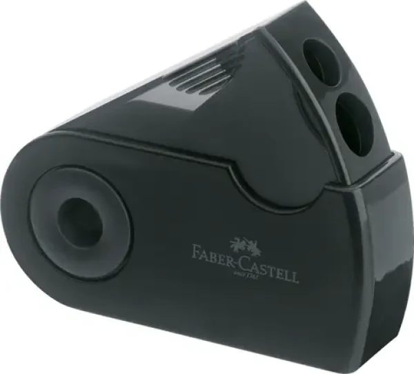 Faber-Castell Sleeve Orezávatko dvojité čierna (182700)