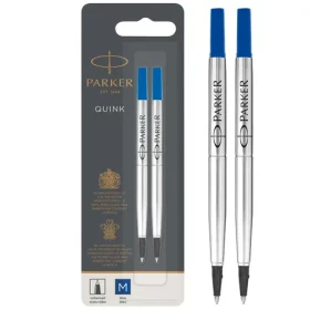 PARKER Roller Ball Refill Medium Blue (2ks) (1950327)