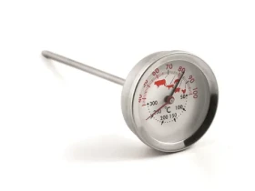 Weis Teplomer na mäso / Teplomer / Nerezová oceľ / 50 - 300 °C / O 5 x 15 cm (15302)