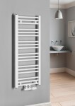 Bruckner - ALBRECHT vykurovacie teleso 400x930 stredové pripojenie, biela 600.111.4
