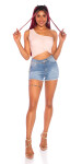 Sexy Highwaist used Look Jeansshorts denimblue