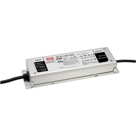 MEAN WELL LED driver konštantné napätie, konštantný prúd 151.2 W 2.8 A 54 V/DC montáž na nehorľavom povrchu, schválenie nábytku, outdoorový, PFC spínacie; ELG-150-54-3Y