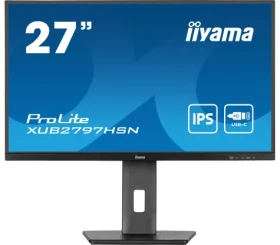 27" IIYAMA ProLite XUB2797HSN-W2 biela / IPS / 1920x1080 / 16:9 / 1ms / 1000:1 / 300cd / repro / HDMI / DP / USB-C (XUB2797HSN-W2)