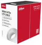 Dahua UTP Cat5e biely / Sieťový kábel / drôt / 4 páry / PVC / 305m (PFM920I-5EUN-white)