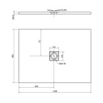 POLYSAN - FLEXIA sprchová vanička z liateho mramoru s možnosťou úpravy rozmeru 120x90cm 72895