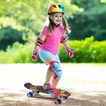 MalPlay Svietiaci skateboard LED RGB KOLIESKA