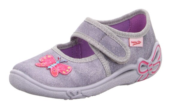 Dievčenské papuče BELINDA, Superfit , 0-800288-0600, sivá - 26
