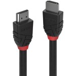 LINDY HDMI prepojovací kábel Zástrčka HDMI-A, Zástrčka HDMI-A 5.00 m čierna 36474 4K UHD HDMI kábel; 36474