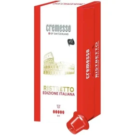 Cremesso Edizione Italiana Ristretto 16 ks / Kapsľová káva / Intenzita 5/5 / Bez hliníka (7617014186137)