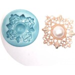 Silikónová formička brož 5x5 cm - Cakesicq - Cakesicq