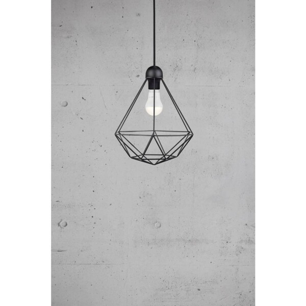 Nordlux Tees 84863003 závesné svietidlo LED E27 60 W čierna; 84863003