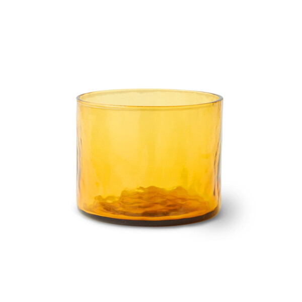 HK living Pohár Tube Amber 250 ml