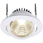 Deko Light 565310 COB-68 LED vstavané svetlo En.trieda 2021: G (A - G) pevne zabudované LED osvetlenie 12 W Signálna biela (RAL 9003); 565310