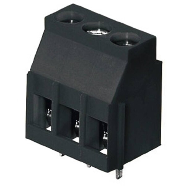 Weidmüller 1067570000 skrutkovacia svorka 4 mm² Pólov 3 čierna 100 ks; 1067570000