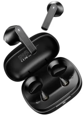 USAMS SM TWS Earbuds BT čierna / 30 mAh + 320 mAh (6958444924427)