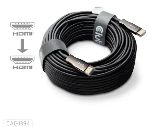 Club3D HDMI 2.1 aktívny optický 100m / Kábel HDMI / 8K 60Hz / 48 Gbit/s / eARC / HDR (CAC-1394)