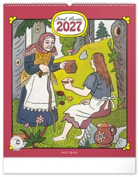Notique Josef Lada 2027 / Nástenný kalendár / 48 × 56 cm