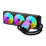 DarkFlash CB360 čierna / AiO chladič CPU / 3x 120 mm / ARGB podsvietenie / 800-1800 RPM / 28,5 dB / Intel + AMD (CB360 BLACK)