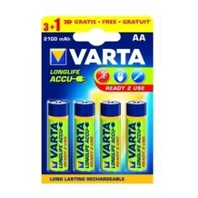 Nabíjacie batérie AA (R6) 2100 mAh 4 ks / Nabíjacie batérie / Ready 2 use (BAVA 56706)