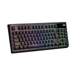 California Access Korero TKL čierna / herná bezdrôtová klávesnica / membránová / 2.4 GHz + USB-C / RGB (CA1424)