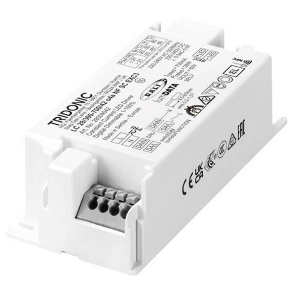Tridonic LC 38 W 650–1050mA o4a NFC SC EXC LED driver 36 W 1.05 A 7.5 - 42 V; 28004043