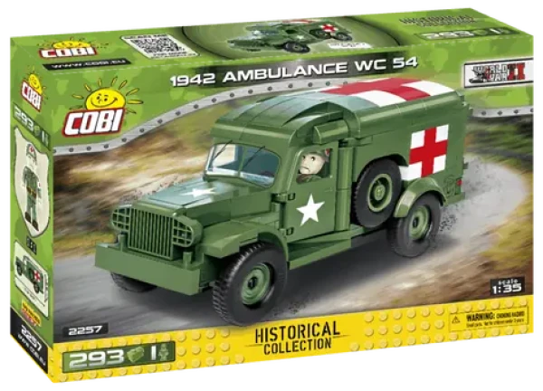 COBI 2257 Americká poľná ambulancia 1942 WC 54