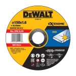 DeWalt Rezný kotúč na nerezovú oceľ / Priemer 150 x 22,23 mm / Šírka rezu 1,6 mm (DT43907)