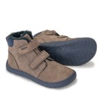 Chlapčenská zimná barefoot obuv DENY BROWN, Protetika, hnedá - 24
