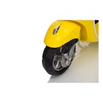 Mamido Detský elektrický skúter Vespa ROMA žltý