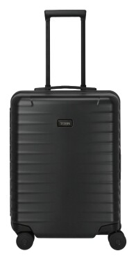 Malý škrupinový kufor Titan Overseas S23 Nightshade black