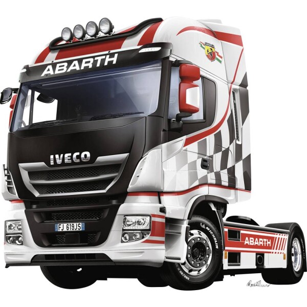 Italeri Model Kit truck 3934 IVECO HI WAY E5 ABARTH 1:24