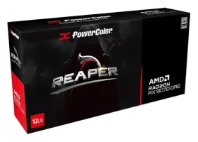 PowerColor Reaper Radeon RX 9070 GRE 12GB / Grafická karta / 2220 MHz / 12GB GDDR6 / 192-bit / 1x HDMI + 3x DP (RX9070GRE 12G-A)