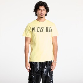 Tričko PLEASURES Onyx 24 T-Shirt Cornsilk L