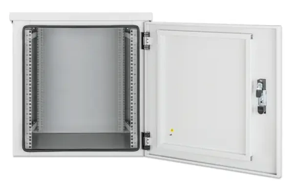 Intellinet 716109 sivá / Nástenný rozvádzač / 9U / 19" / IP55 / 615x600x635 mm (716109)