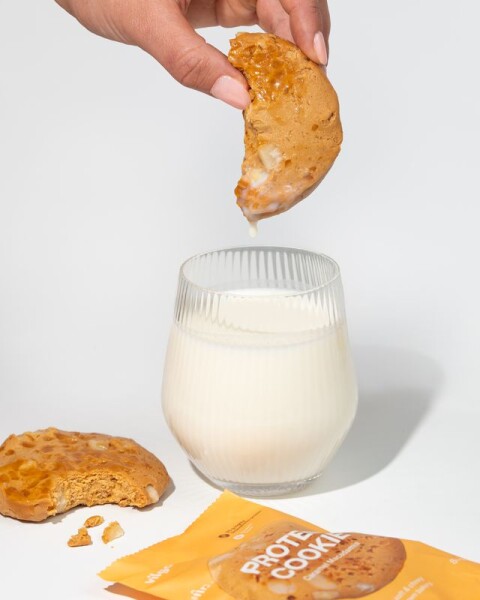 Vilgain Protein Cookie – karamel s makadamovým orieškom 80 g