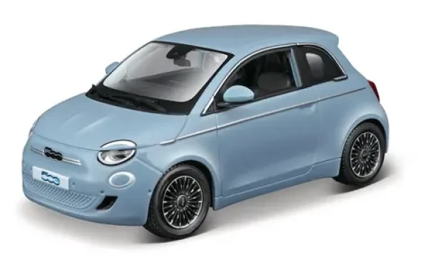 Bburago Fiat 500e (2023) modrá 1:24