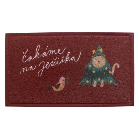 Bella Rose Rohožka Mačka čaká na Ježiška SK