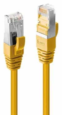Lindy CAT6 S/FTP 1m žltá / Sieťový kábel / LSZH / RJ-45 / 1000 Mbit/s (45981)