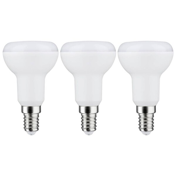 Paulmann 28580 LED En.trieda 2021 F (A - G) E14 5.5 W teplá biela (Ø x v) 50 mm x 86 mm 3 ks; 28580