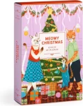 Galison Puzzle Adventný kalendár Mačacie Vianoce