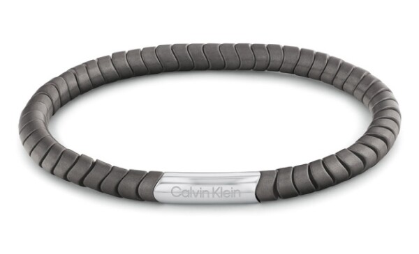 Calvin Klein Pánsky náramok z lávového kameňa Intuitive Connection 35100052