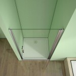 H K - Sprchové dvere MELODY D1 60 jednokrídlové dvere 57-60 x 195 cm SE- MELODYD160