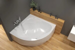 Rohová vaňa Laguna Syntia Plus 150x150 cm akrylát ľavá aj pravá SY1500PLUS SY1500PLUS