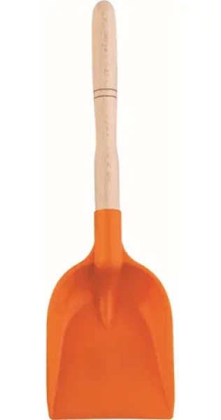 Androni Lopata s drevenou násadou - dĺžka 34 cm, oranžová