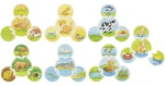 GOKI Drevené puzzle Zvieratká 7x4 dielikov